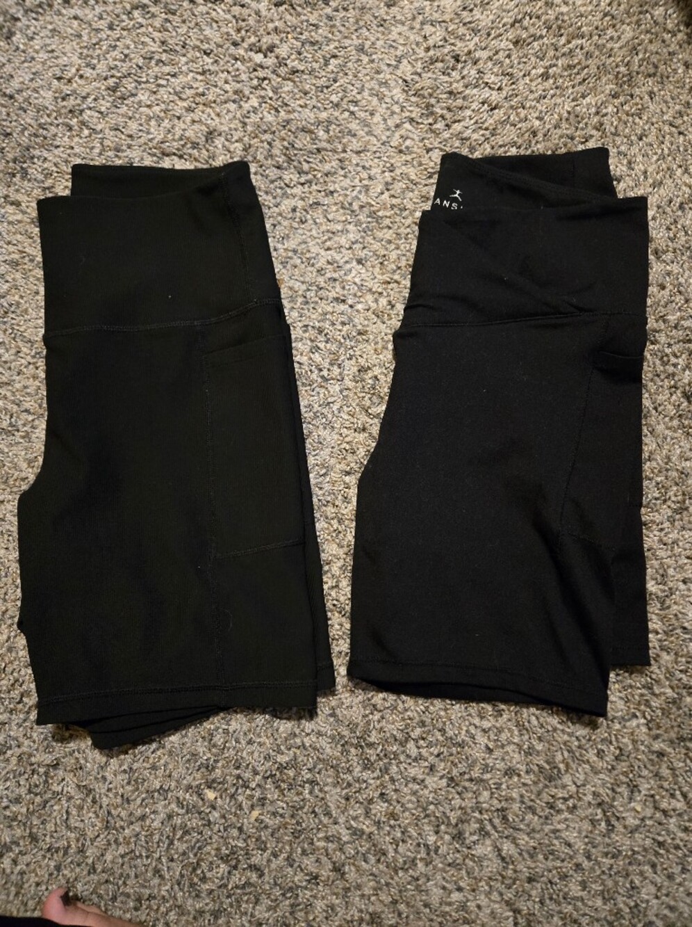 Kids Black Performance Leggings Bottoms